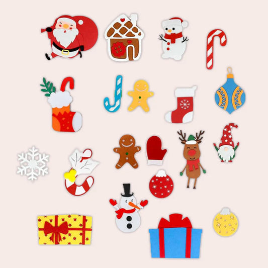 Kit 20 Enfeites Natalinos Extras